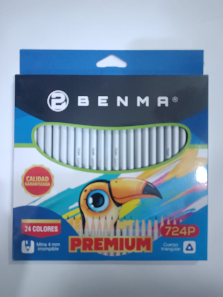 Color Largo Premiun Benma de 24 Colores