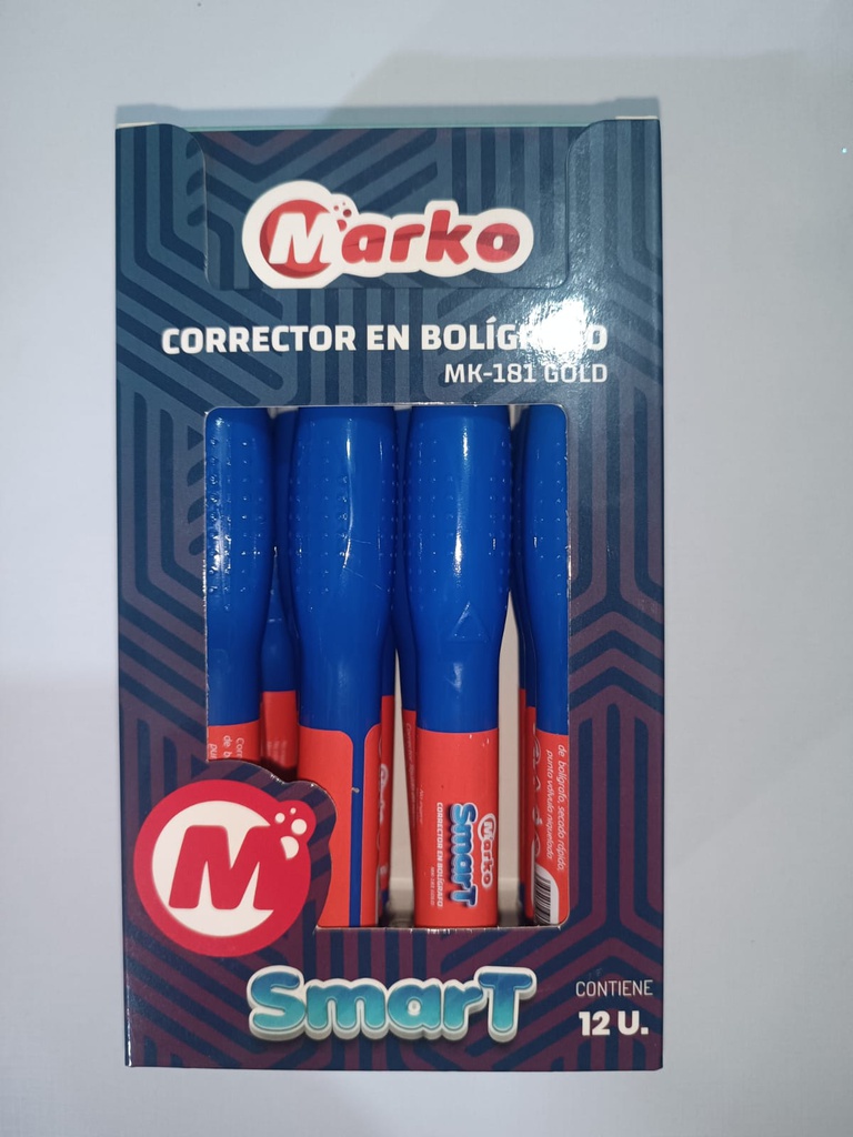 Corrector en Boligrafo Marko