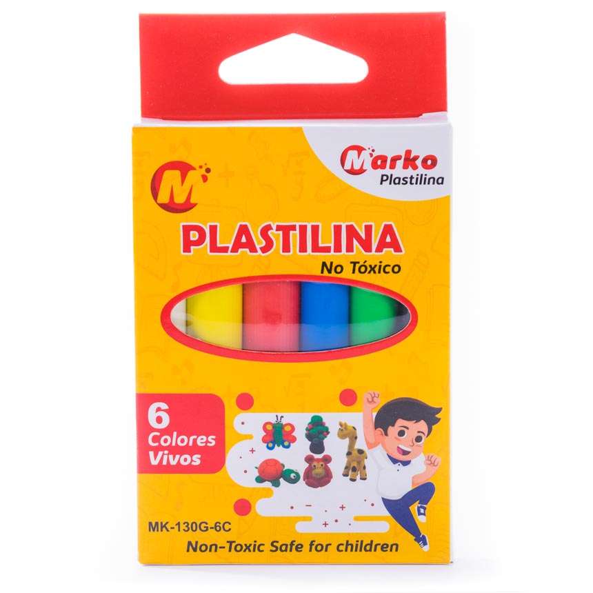 Plastilina Marko 6 Colores