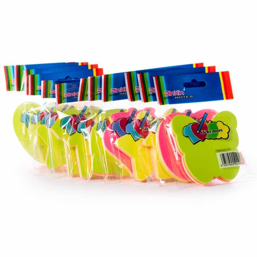 Posit de Figuras de Colores Surtido 7.6x7.6cm