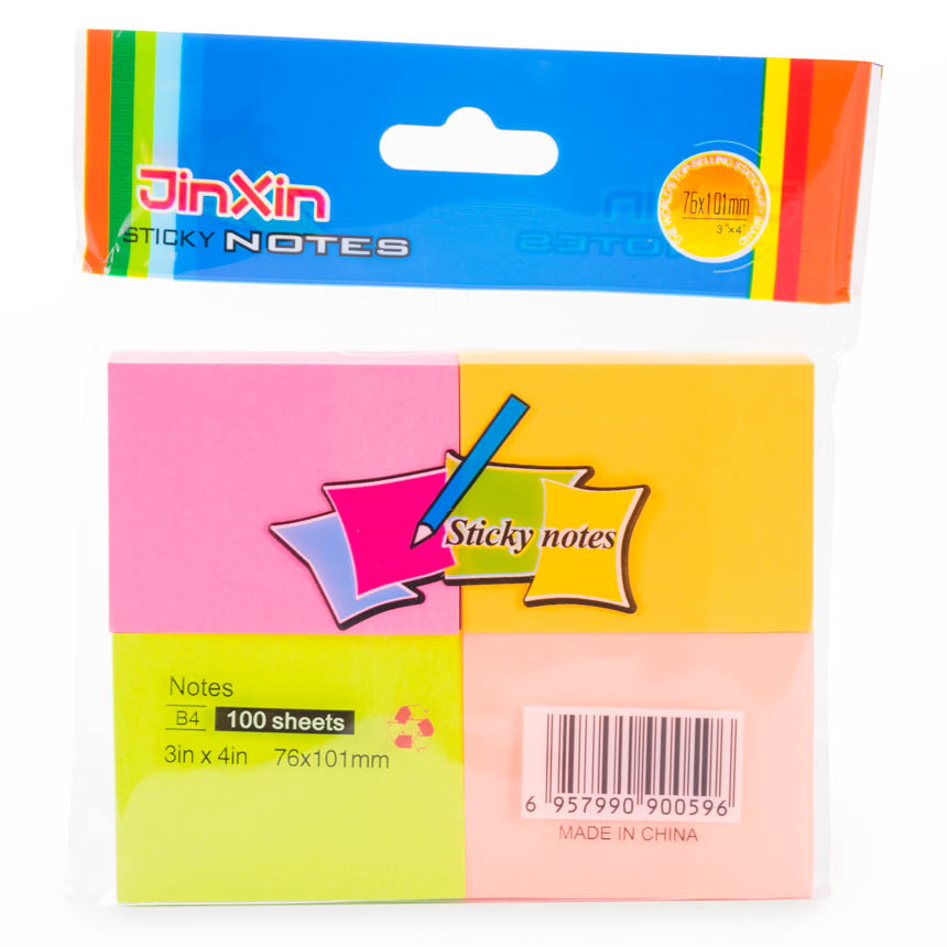 Posit 4 en 1 de Colores 7.5x10.1cm