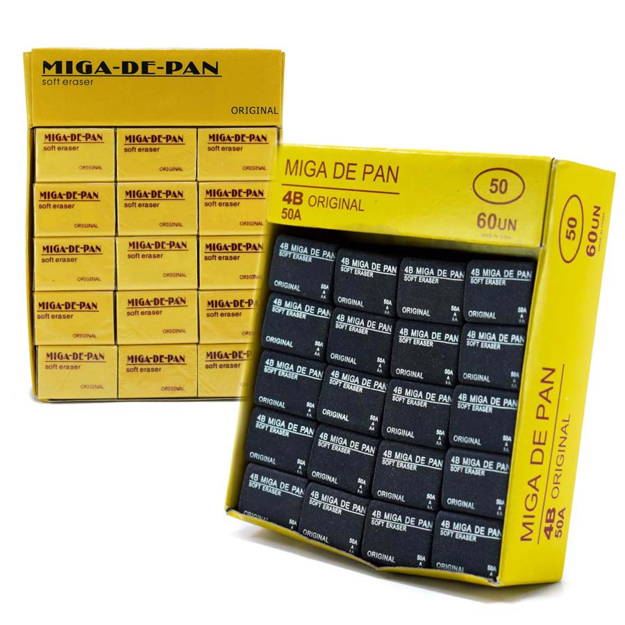 Borradores Miga de Pan PEQUEÑO 60PCS Nro 13
