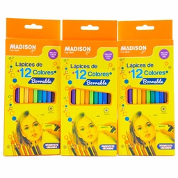 [8641] Color Largo Borrable Madison 12 Colores