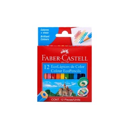[120012EX] Color Corto Hexagonal Faber Castell 12 Colores