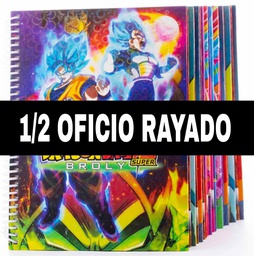 [ANLL-MOF-RAY] Anillado Artesanal Medio Oficio RAYADO 100hjs