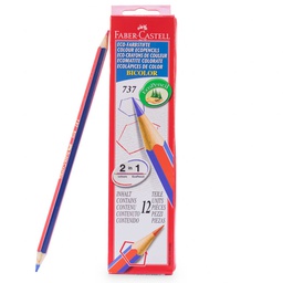 [737] Lapiz Bicolor Faber Castell 12pcs