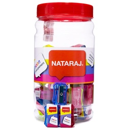 [SHN003] Tajador Rectangular en Frasco Nataraj 50PCS Nro 16