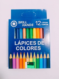 Color Corto Skill Hands 12 Colores